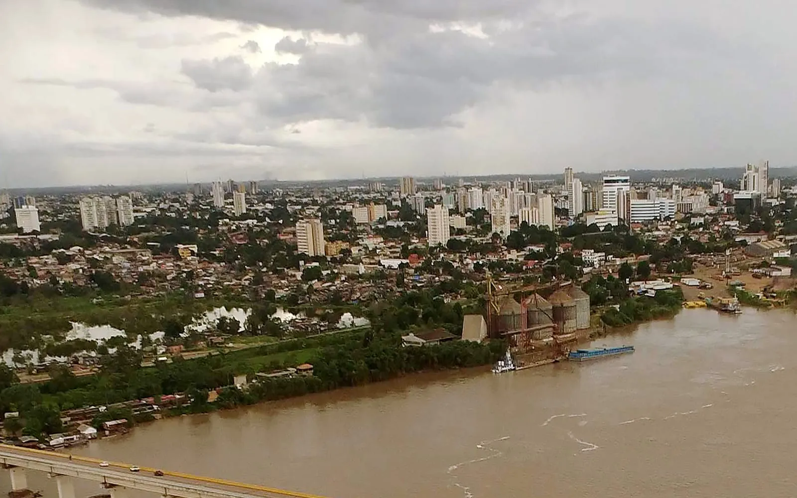 Vista da cidade de Porto Velho (RO)